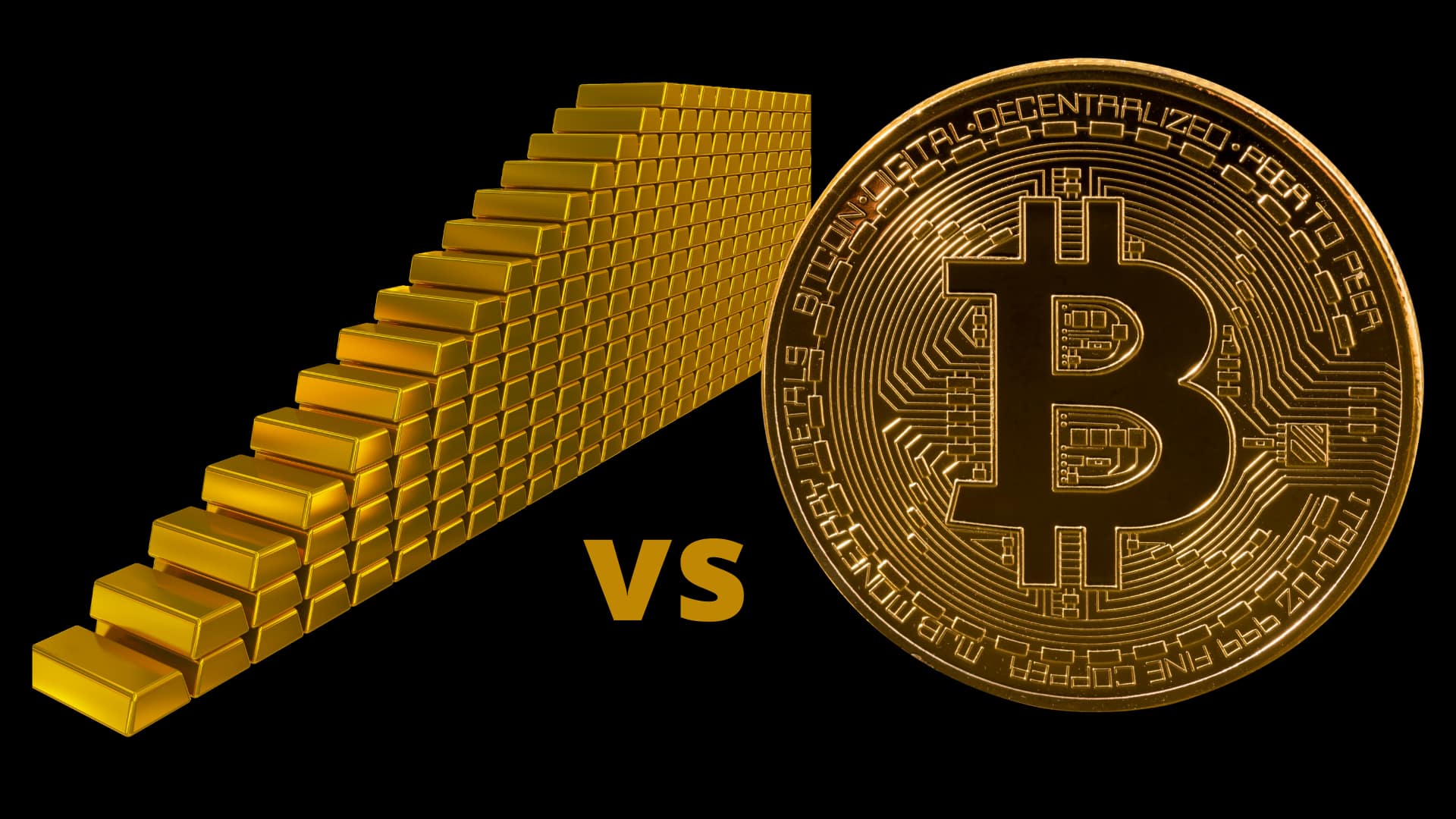 Bitcoin VS Gold Which Is Better? - TechMalak